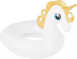 Jilong 37588 Unicorn Inflatable Float Ring - Multicolor