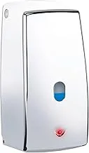 WENKO Treviso Infrared Soap Dispenser, Plastic, Household and Bathroom Sanitizer, 0.65 Litre Storage Capacity, 11x22.5x10.5cm, Chrome