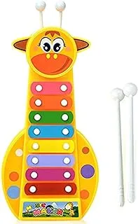 COOLBABY 8-Note Hand Knock Piano Giraffe Early Musical Instrument Children Toy