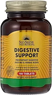 SUNSHINE NUTRITION Digestive Support 100 Tablets