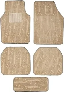 Vitaly 374, 5 Piece Set of Heavy Duty Floormats - Beige