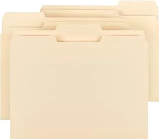 Smead File Folder, 1/3-Cut Tab, Letter Size, Manila, 100 per Box (10381)