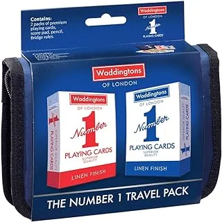 Winning Moves Waddingtons Number 1 Playing Card Travel Pack