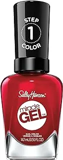 Sally Hansen Miracle Gel - Rhapsody Red, A Red Nail Polish, 14.7 ml