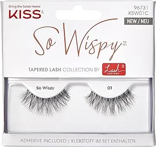 Kiss So Wispy Tapered Lash Collection ، Ksw01C