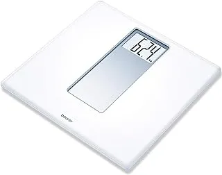 BEUrer Weight Scale Glass Electronic White 180 Kg - Ps160