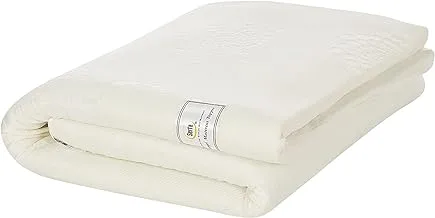 Serta Viscogel Memory Foam Mattress Topper, Off White, 100 X 200 cm, SERTAMTOPVI100200