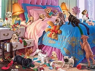 Buffalo Games - A Roomful of Naughty Puppies - 750 Piece Jigsaw Puzzle