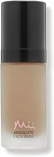 Mii Cosmetics UK. Hydrating & Moisturizing Skin Foundation. For Oily & Dry Skin. Soft Matte Finish, Absolute 03