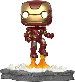 Funko Pop! Deluxe: Marvel Avengers - Iron Man - (Assemble) - Collectable Vinyl Figure - Gift Idea - Official Merchandise - Toys for Kids & Adults - Movies Fans - Model Figure for Collectors