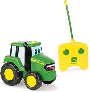 V7 John Deere Radio Controlled Johnny Toy Tractor , Green