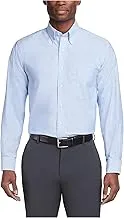 Van Heusen Men's Dress Shirt Regular Fit Poplin Solid