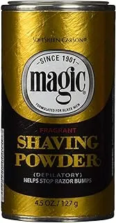 Magic Fragrant Shaving Powder Gold 4.5 Ounce (127g) (2 Pack)