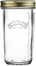 Kilner Wide Mouth Preserve Jar 0.5 Litre, Transparent