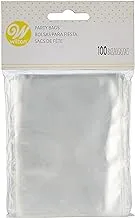 Wilton Clear Treat Bags Packet 100 Pieces, WT-1912-2350, Clear, Plastic