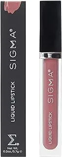 Sigma Beauty Liquid MatteLipstick, pigmented & hydrating formula, Vegan long-lasting lip care, non-sticky, moisturizing satin finish, New Mod