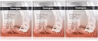 NEUtrogena Face Mask Sheet, The Illuminator, Fairness Boost Hydrogel Recovery, 30ML Pack Of 3, Pink