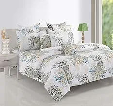 Swayam Veda Collection Single Bib Duvet Set, Multi-Colour, 150 x 220 cm, Bibs12037