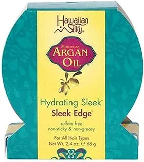 Hawaiian Silky Moroccan Argan Oil HydratingSleek Edge, 2.4Oz