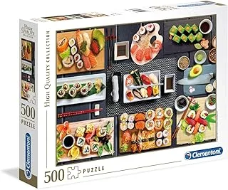 Clementoni Puzzle Collection Sushi 500 Pieces, Multicolor, 35064, 6800000240