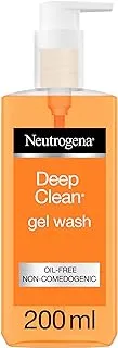 Neutrogena Face Wash, Deep Clean, Gel, 200ml