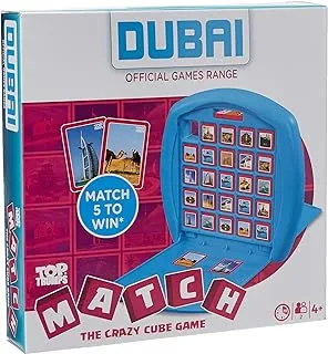 Top Trumps Winning Moves Top Trumps Match Dubai The Crazy Cube Game, Multi Colour, Wm00112 Mea