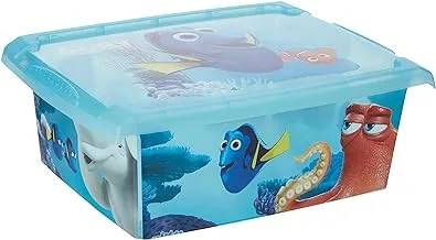 Keeeper Deco-Box-Finding Dory ، أزرق ثلجي (شفاف) ، 39 × 29 × 14 سم ، K2729-638 ، قطعة من 1