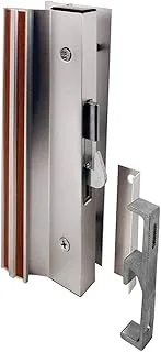 Slide-Co 14206 Diecast Mill Finish, Sliding Patio Door Surface Mount Handle with Hook Latch (Single Pack)