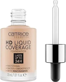 Catrice Hd Liquid Coverage Foundation Sand Beige 0, 30 Gram