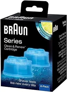 Braun Ccr2 Cleaner Refill Kit Renew Shaver Cleaning Gel, Pack Of 2