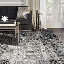 Al Salem Picasso Collection Carpet Modern Contemporary Area Rug 300 cm X 400 cm Biege Grey