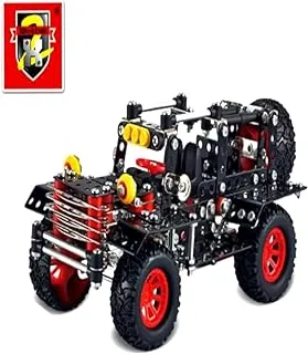 Assembly Alloy Toys 4x4 Off Road Vehicle 456pcs