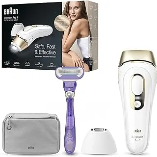 Braun Silk·expert Pro 5 PL5014 Latest Generation IPL, Permanent Visible Hair Removal - International Version