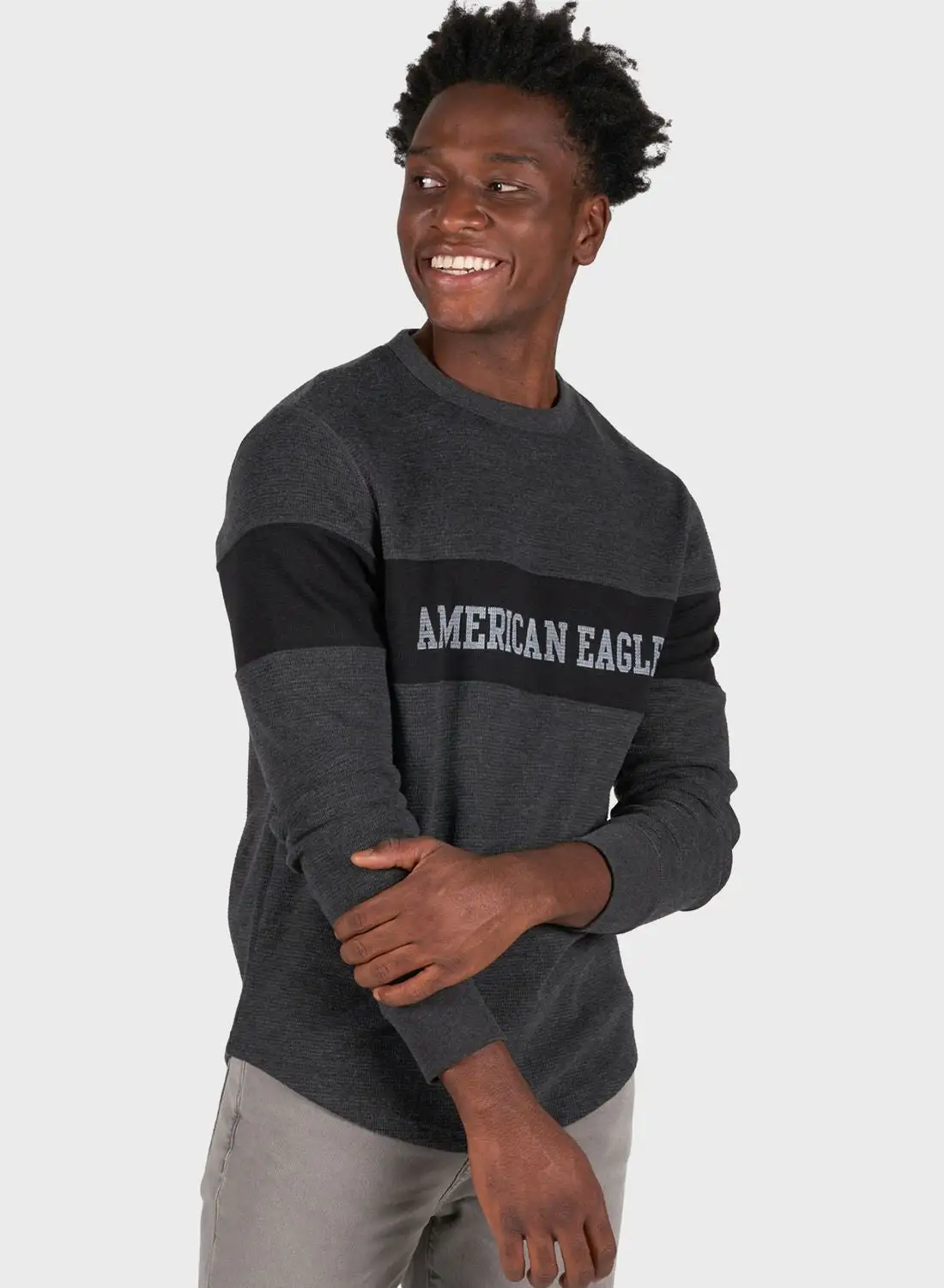 American Eagle Logo Crew Neck T-Shirt