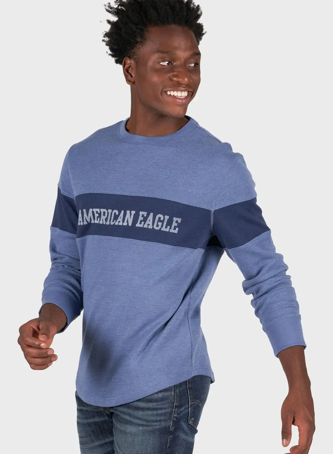 American Eagle Logo Crew Neck T-Shirt