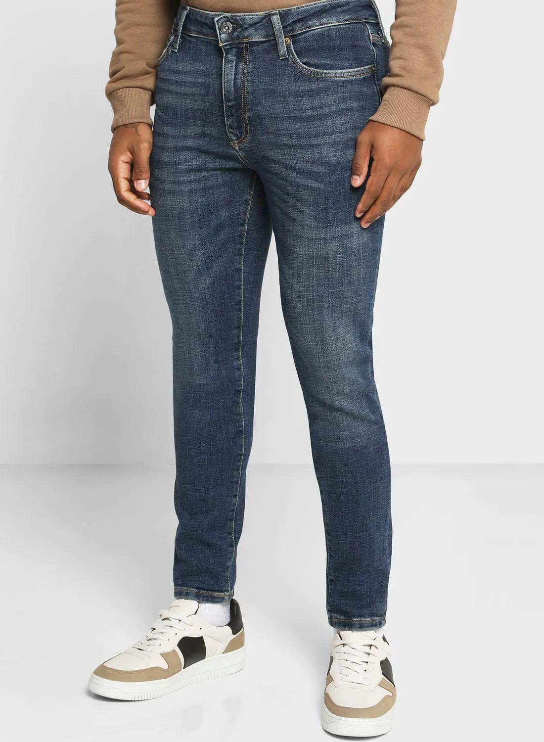 Superdry Mid Wash Skinny Fit Jeans