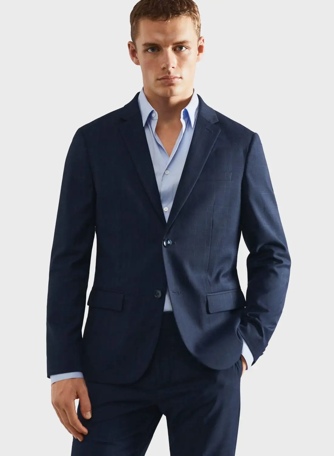 Mango Man Essential Slim Fit Blazer