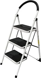 Power Industrial Home Ladder Folding Domestic Stepladder Safety Multi-function Household Steps (3 Steps)