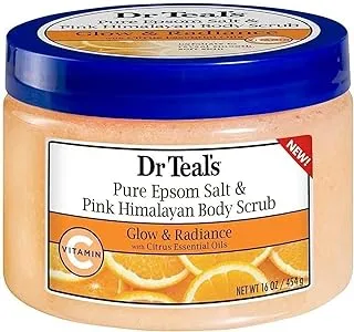 Dr Teal's Epsom Salt Body Scrub Vitamin C 454g