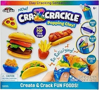 طين Cra-Z-Crackle يصنع ويكسر الأطعمة الممتعة