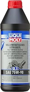 Liqui Moly Fully Synthetic Gear Oil (Gl 5) Sae 75W-90 1L - Black