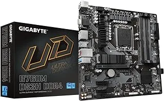 Gigabyte B760M DS3H DDR4 1.0 MB Processor family Intel Processor socket LGA1700 DDR4 DIMM Memory slots 4 Supported hard disk drive interfaces SATA M.2 Number of SATA