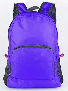 Shallow Storage Bag Backpack- Purple