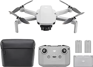 DJI Mini 2 SE Fly More ComboAt less than 249 g Mini 2 SE supports up to 10 km With a max battery life of 31 minutes, MOIAT Certified - UAE Version with Official Warranty Support