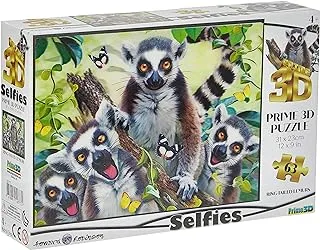 Ring-Tailed Lemur Selfie 63Pcs