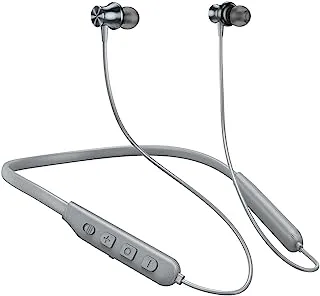 Hoco ES64 - Easy Sound Sports Wireless Bluetooth Headset, Bluetooth V5.3, Use Time: Up To 30 Hours, Standby Time: Up To 350 Hours, Compatible With iPhone Samsung OnePlus Huawei Xiaomi Oppo - Grey