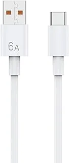 WIWU G104 66W سلسلة Youpin USB إلى Type-C Data Cable 1.2m - White