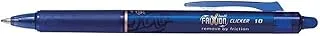 Pilot Frixion Clicker Roller Ball Pen, 1.0 mm Tip Size, Blue