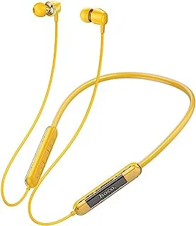 Hoco ES65 - Dream Sports Wireless Bluetooth Headset, Bluetooth V5.3, Use Time: Up To 30 Hours, Standby Time: Up To 350 Hours, Compatible With iPhone Samsung OnePlus Huawei Xiaomi Oppo - Yellow