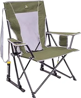 GCI Outdoor Comfort Pro Rocker Outdoor Camping Chair, Loden Green, One Size